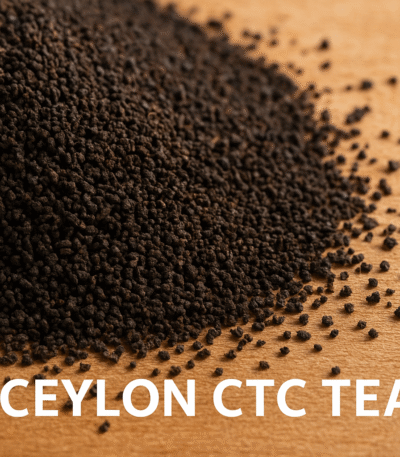 Serendip Hub Natures Golden Infusion Our Ceylon CTC Tea is a strong, full-bodied Sri Lankan black tea crafted using the Cut-Tear-Curl process for maximum strength and color. It brews quickly, delivers a deep reddish-brown liquor, and offers a bold taste perfect for milk tea, chai, hotels, restaurants, and bulk export markets. Freshly sourced and quality-tested, this tea ensures fast infusion, rich aroma, and consistent premium quality—ideal for wholesale buyers, private label brands, and commercial tea blenders.